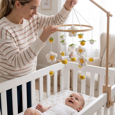 Mobile bébé design 
