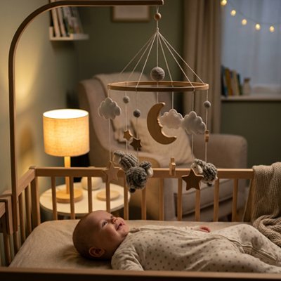 Mobile bébé favorisant 