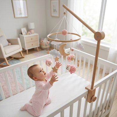 Mobile pour bébé ajustable 