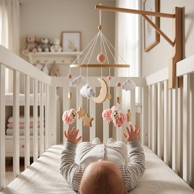 Mobile pour bébé réglable 