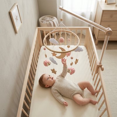Mobile pour bébé s'adaptable