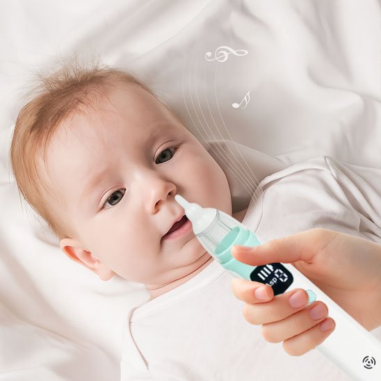 Mouche bébé électrique affiche 