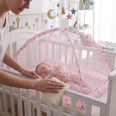 Moustiquaire lit bébé démontable