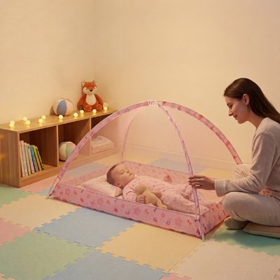 Moustiquaire lit bébé durable