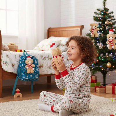 Ours en peluche accompagner