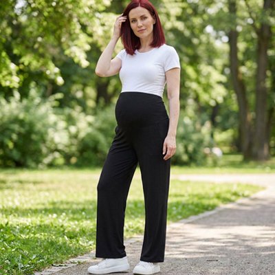 Pantalon grossesse ajustable