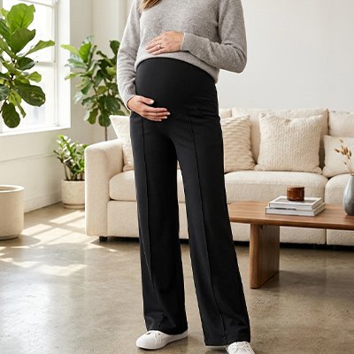 Pantalon grossesse élégant 