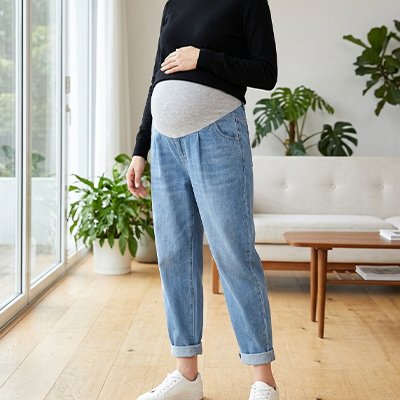 Pantalon grossesse rassurant 
