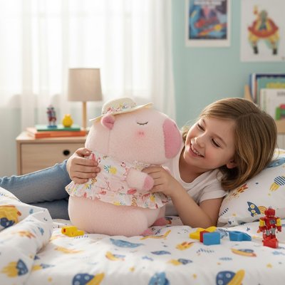 Peluche Capybara attachant