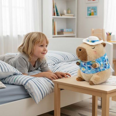 Peluche Capybara câline