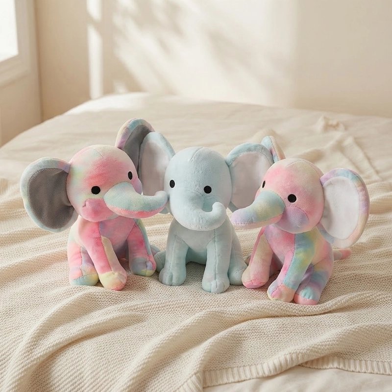 Peluche elephant design 