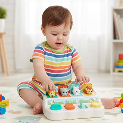 Piano bebe automne