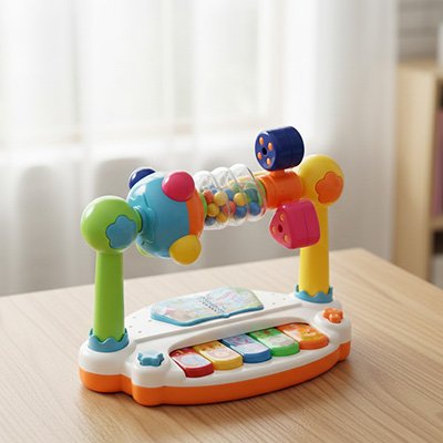 Piano bebe colorées