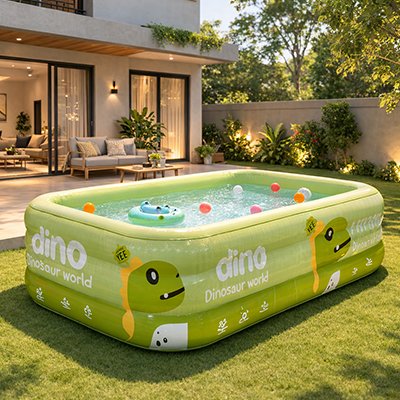 Piscine gonflable enfant spacieux 