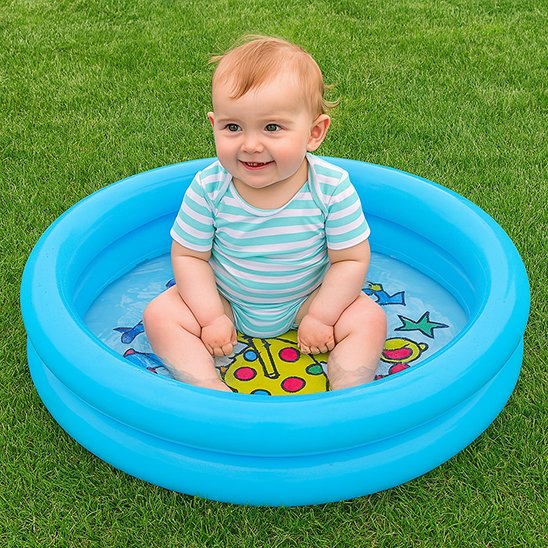 Piscine gonflable pratique