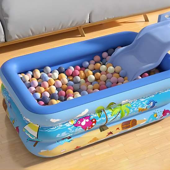Piscine gonflable spacieux 