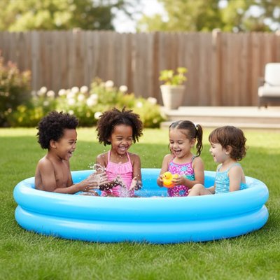 Piscine gonflable stable