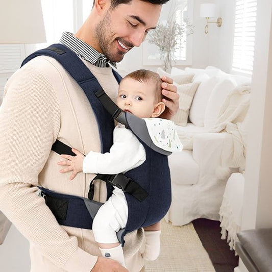 Porte bébé nouveau né bleu confort