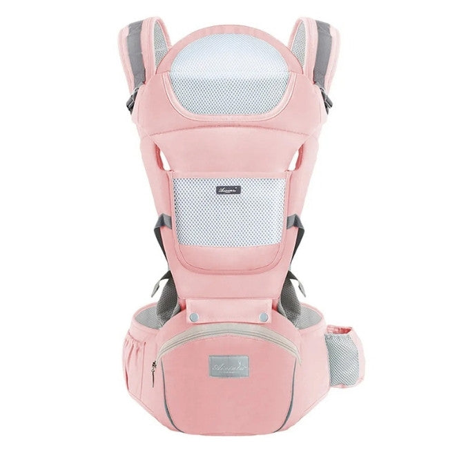 porte-bébé-rose-ergonomique