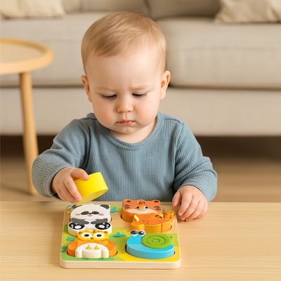Puzzle bois 3d amusant