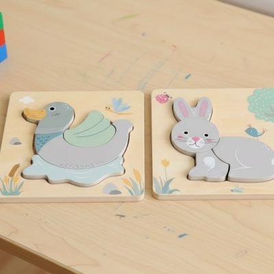 Puzzle bois durable 
