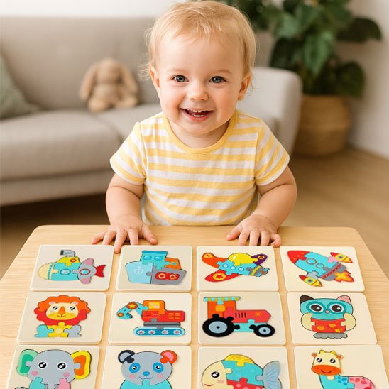 Puzzle en bois Encourage 