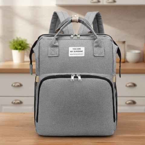 sac à langer lit gris pratique portable