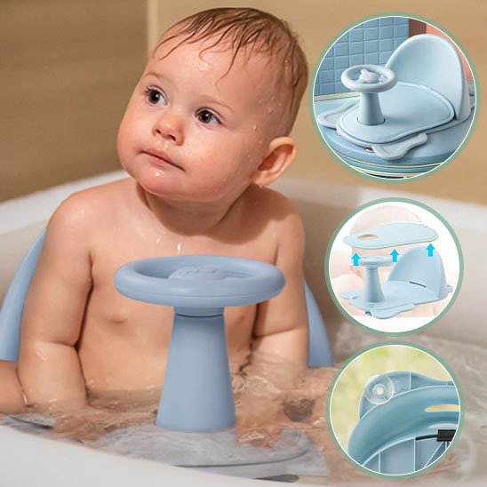 Siege de bain bebe souple 