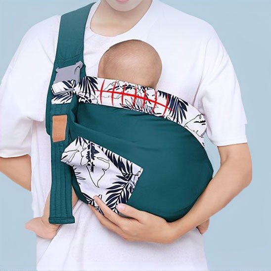 sling de portage vert rapide