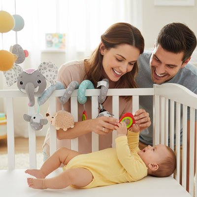 Spirale d'activité bébé transportable 