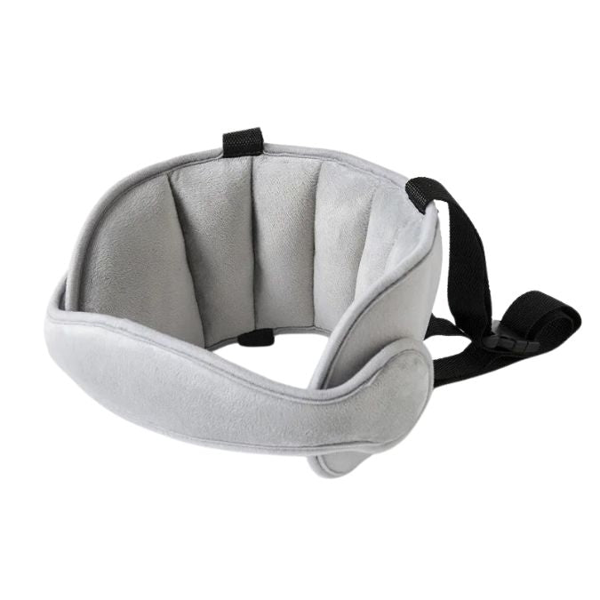 support-tete-bebe-voiture-gris