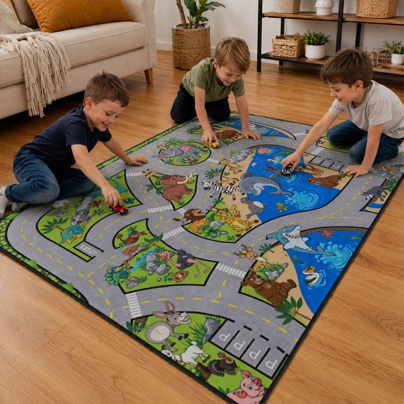 Tapis circuit voiture Décoratif