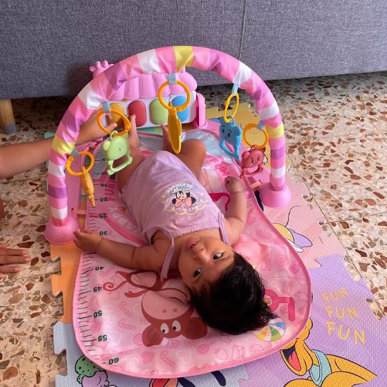 tapis d'éveil stimulant