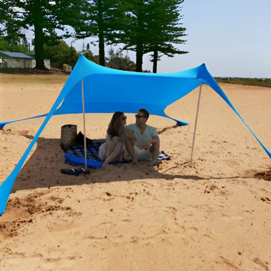 Tente de plage télescopique