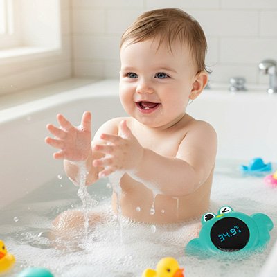 Thermometre bain bebe agréable