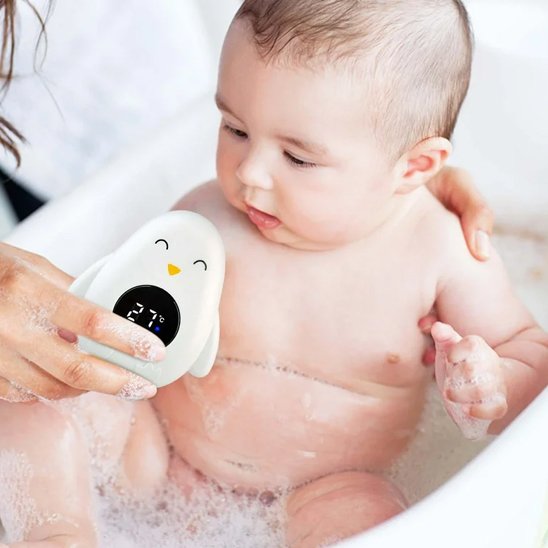 Thermomètre bain bébé contrôle 