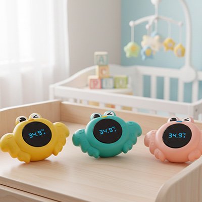 Thermometre bain bebe crabe