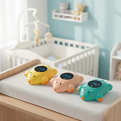 Thermomètre bain bébé écran 