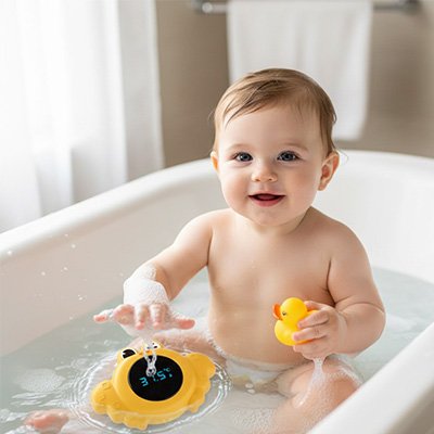 Thermometre bain bebe fiable 