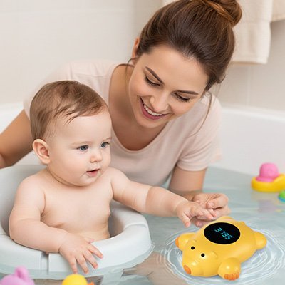 Thermomètre bain bébé idéal 