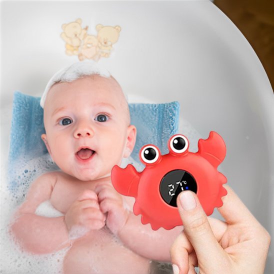 Thermomètre bain bébé sécurisant
