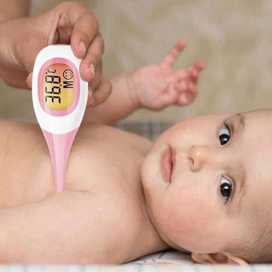 Thermomètre bebe adapté
