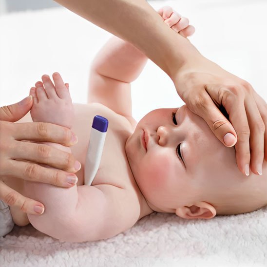 Thermometre bebe automatique