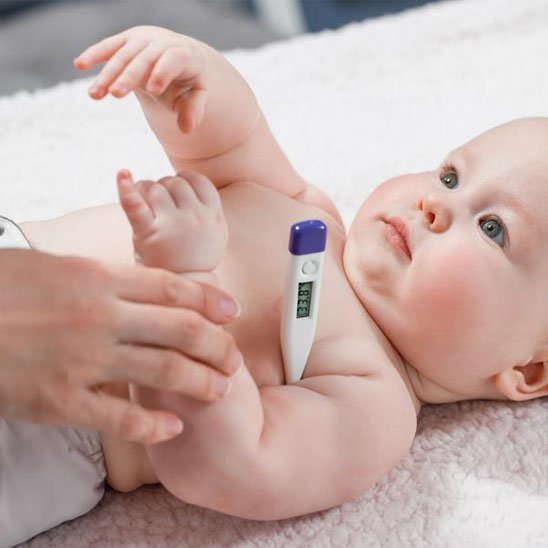 Thermometre bebe instantané