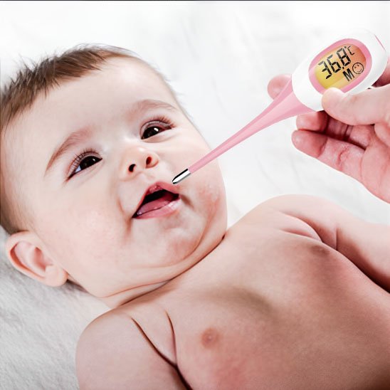 Thermomètre bebe lisible 