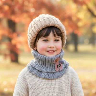 Tour de cou enfant décorative