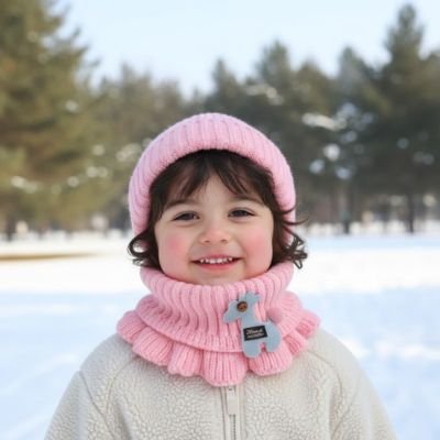 Tour de cou enfant enfilage
