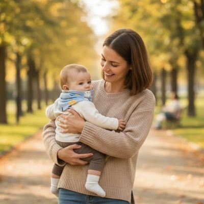 Tour de cou pour bébé lavable