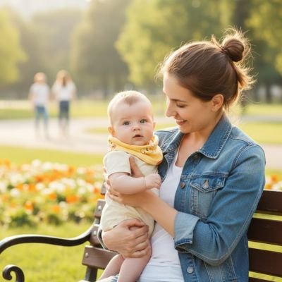 Tour de cou pour bébé respirante