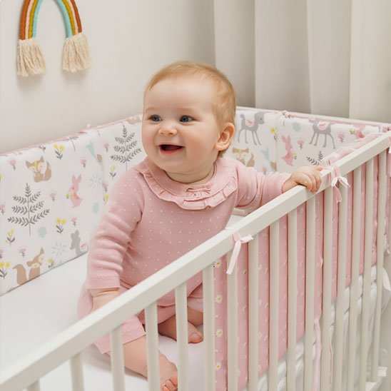 Tour de lit bébé installation facile